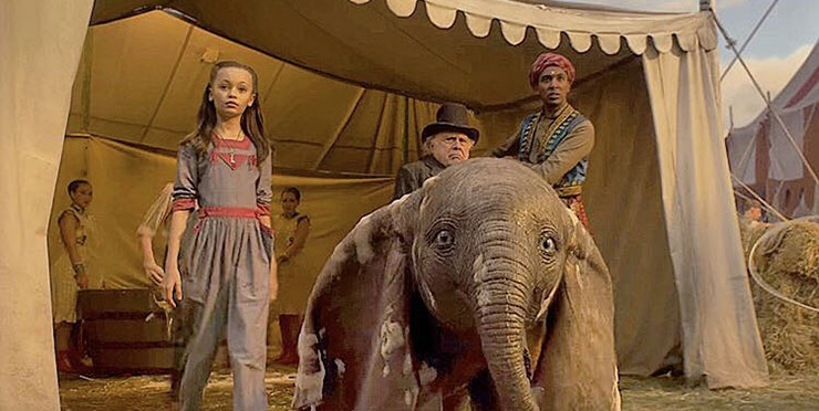 Dumbo-elokuva 2019